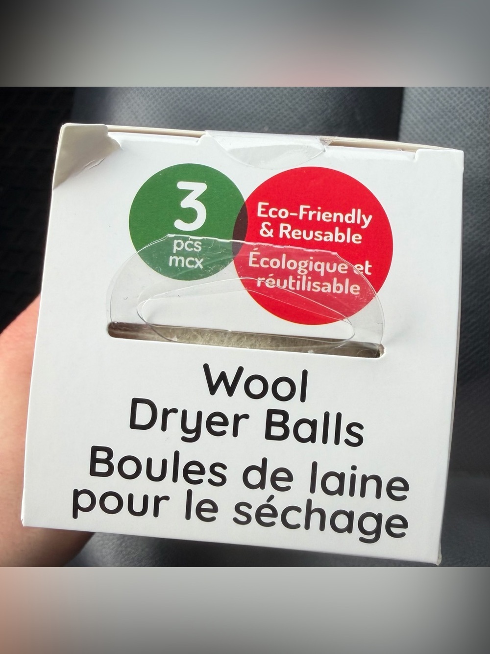 ✨New✨ melii: Wool Dryer Balls (Reusable) Pack of 3 - Picture 5 of 6
